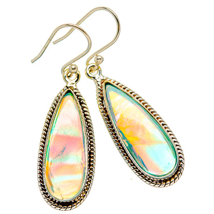 Aura Opal Earrings handcrafted by Ana Silver Co - EARR430502 - Photo 2
