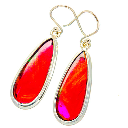 Aura Opal Earrings handcrafted by Ana Silver Co - EARR430504 - Photo 2