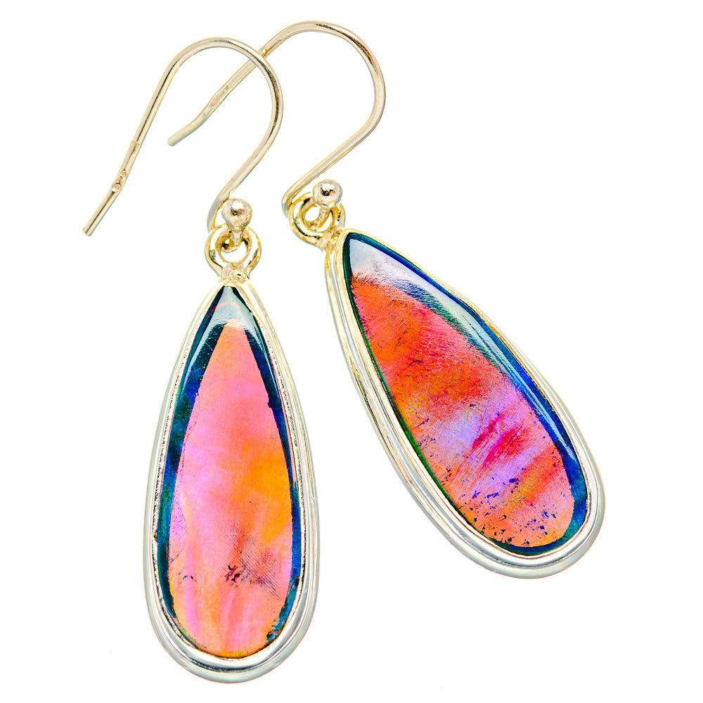 Aura Opal Earrings handcrafted by Ana Silver Co - EARR430506 - Photo 2