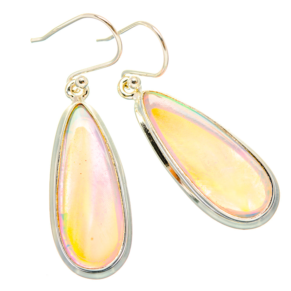 Aura Opal Earrings handcrafted by Ana Silver Co - EARR430509 - Photo 2