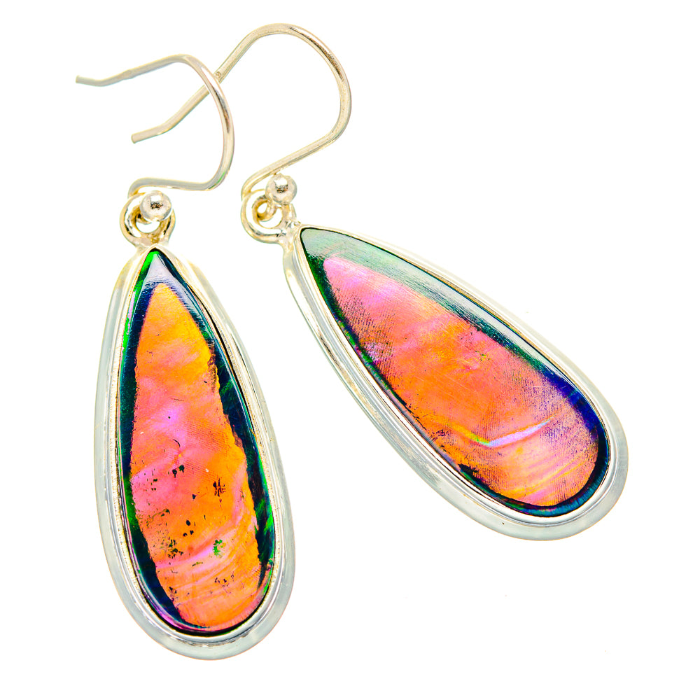 Aura Opal Earrings handcrafted by Ana Silver Co - EARR430524 - Photo 2
