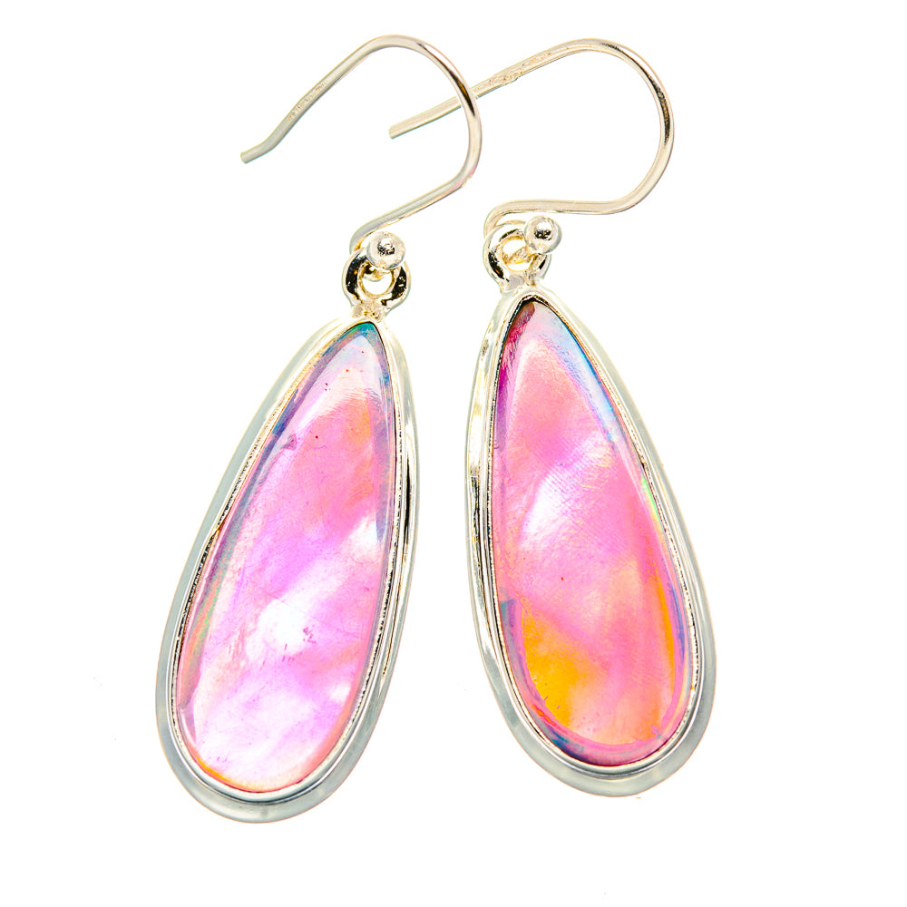 Aura Opal Earrings handcrafted by Ana Silver Co - EARR430534 - Photo 2