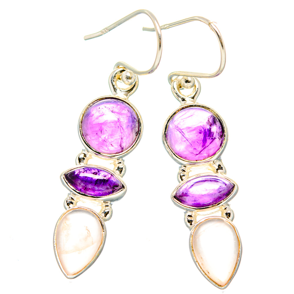 Amethyst Earrings handcrafted by Ana Silver Co - EARR430535 - Photo 2