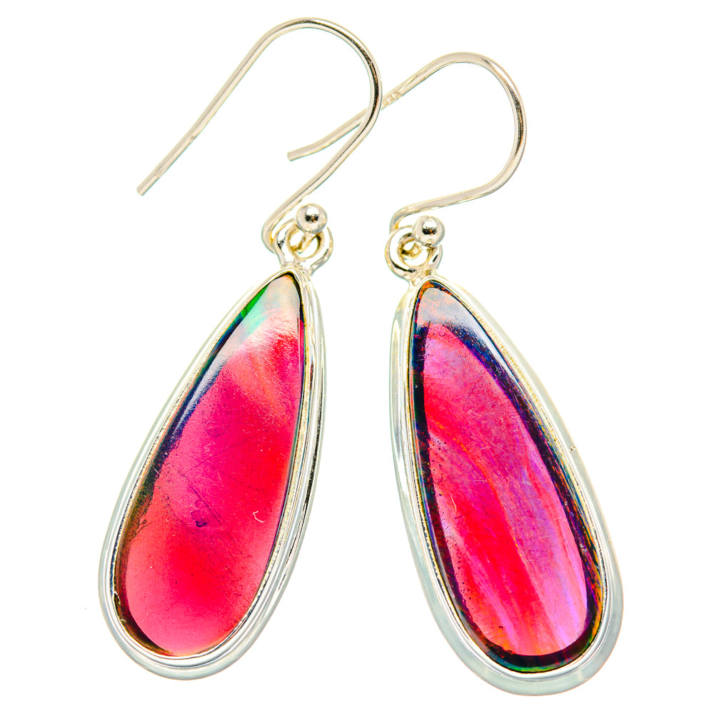 Aura Opal Earrings handcrafted by Ana Silver Co - EARR430564 - Photo 2