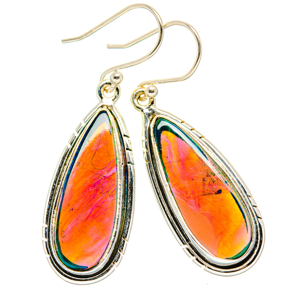 Aura Opal Earrings handcrafted by Ana Silver Co - EARR430569 - Photo 2