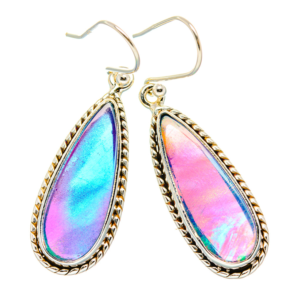 Aura Opal Earrings handcrafted by Ana Silver Co - EARR430576 - Photo 2