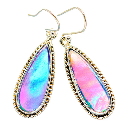 Aura Opal Earrings handcrafted by Ana Silver Co - EARR430576 - Photo 2