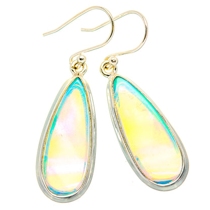 Aura Opal Earrings handcrafted by Ana Silver Co - EARR430581 - Photo 2