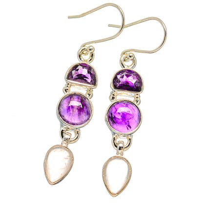 Amethyst Earrings handcrafted by Ana Silver Co - EARR430589 - Photo 2