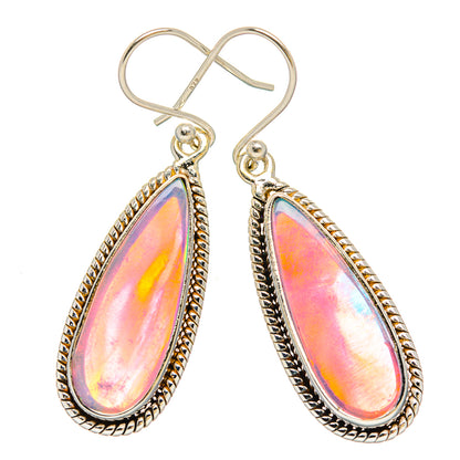 Aura Opal Earrings handcrafted by Ana Silver Co - EARR430595 - Photo 2