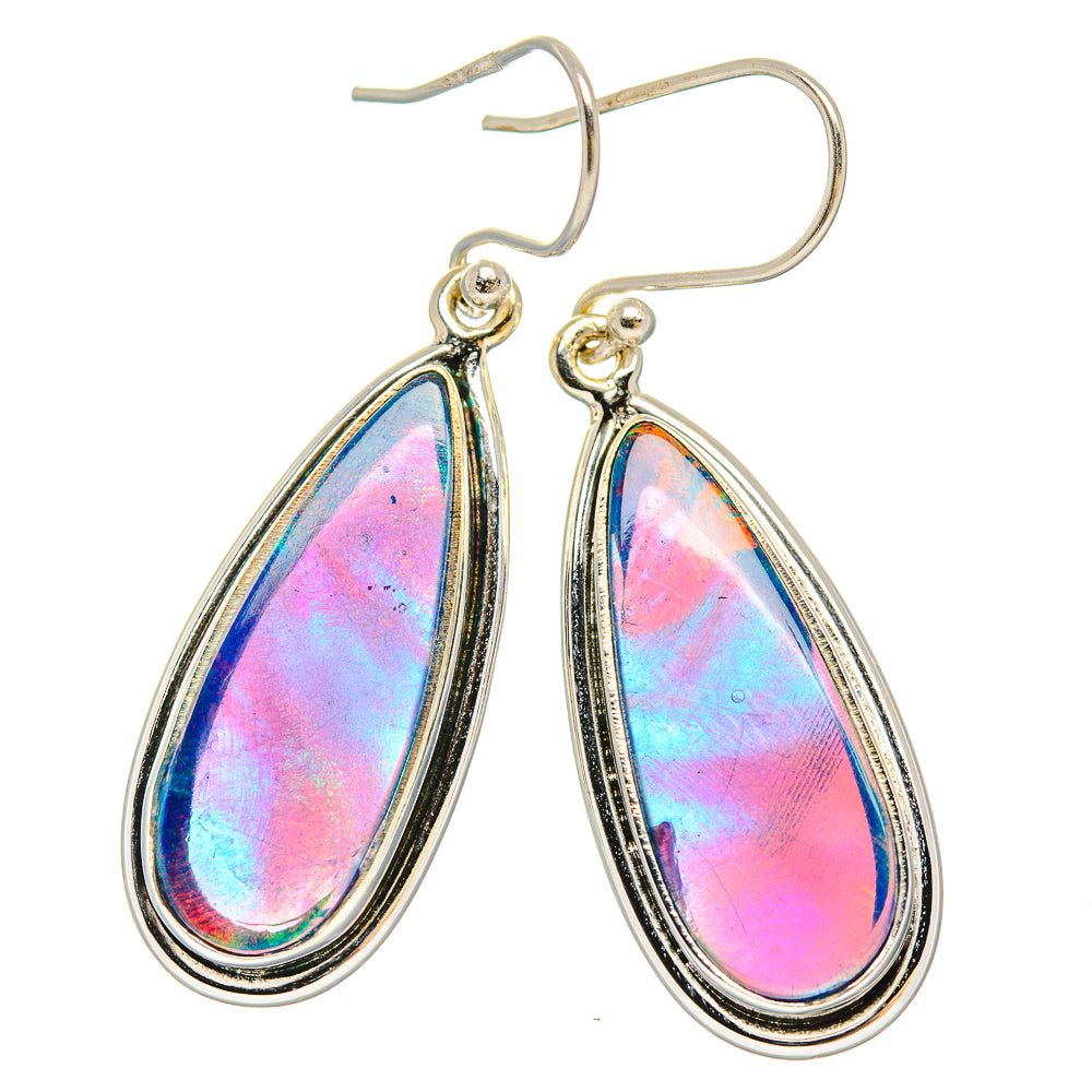 Aura Opal Earrings handcrafted by Ana Silver Co - EARR430597 - Photo 2
