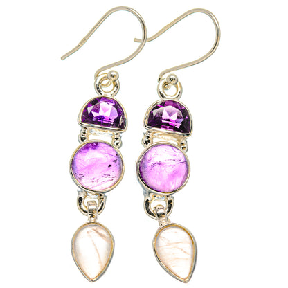 Amethyst Earrings handcrafted by Ana Silver Co - EARR430599 - Photo 2