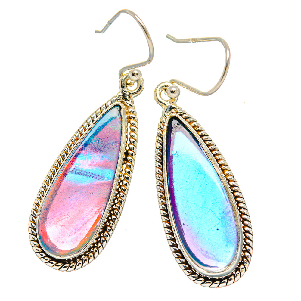 Aura Opal Earrings handcrafted by Ana Silver Co - EARR430601 - Photo 2