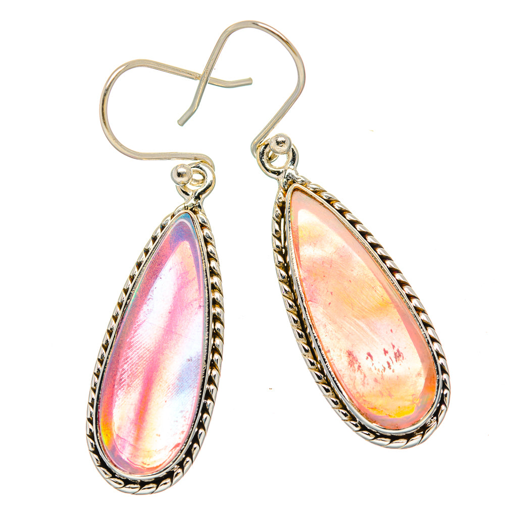 Aura Opal Earrings handcrafted by Ana Silver Co - EARR430605 - Photo 2