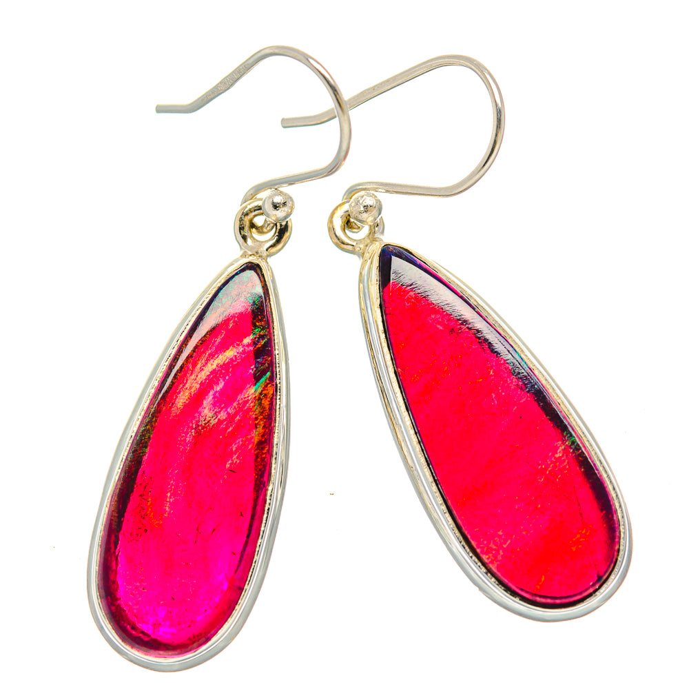 Aura Opal Earrings handcrafted by Ana Silver Co - EARR430614 - Photo 2