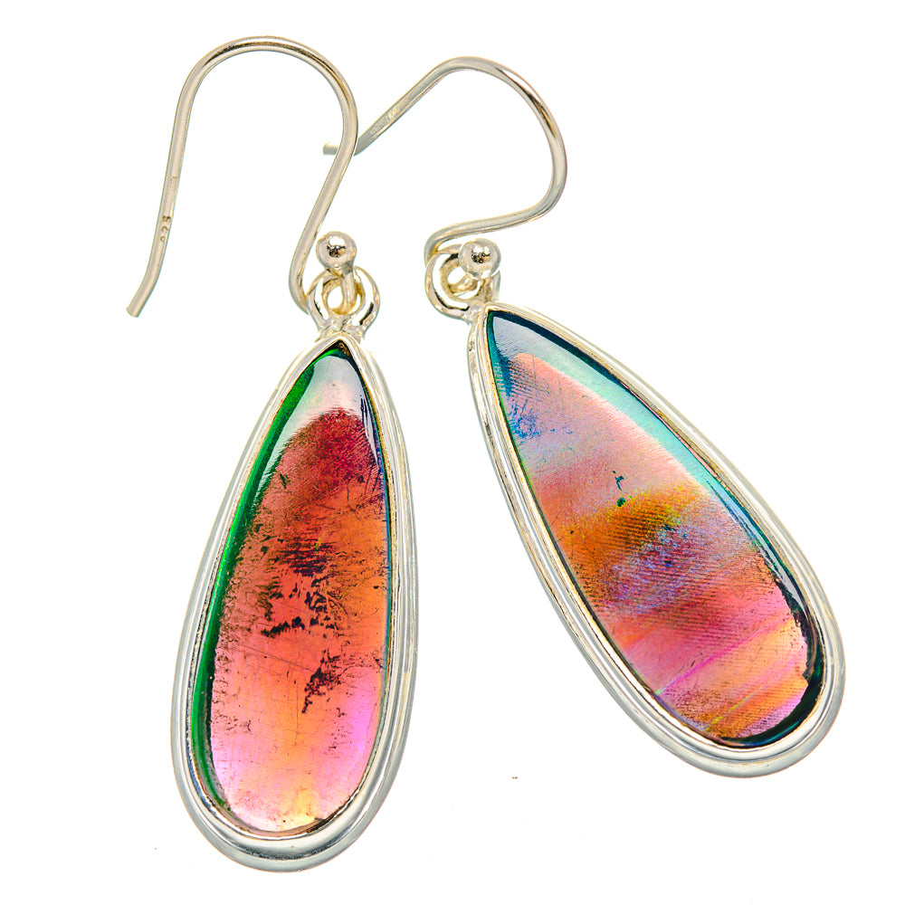 Aura Opal Earrings handcrafted by Ana Silver Co - EARR430616 - Photo 2