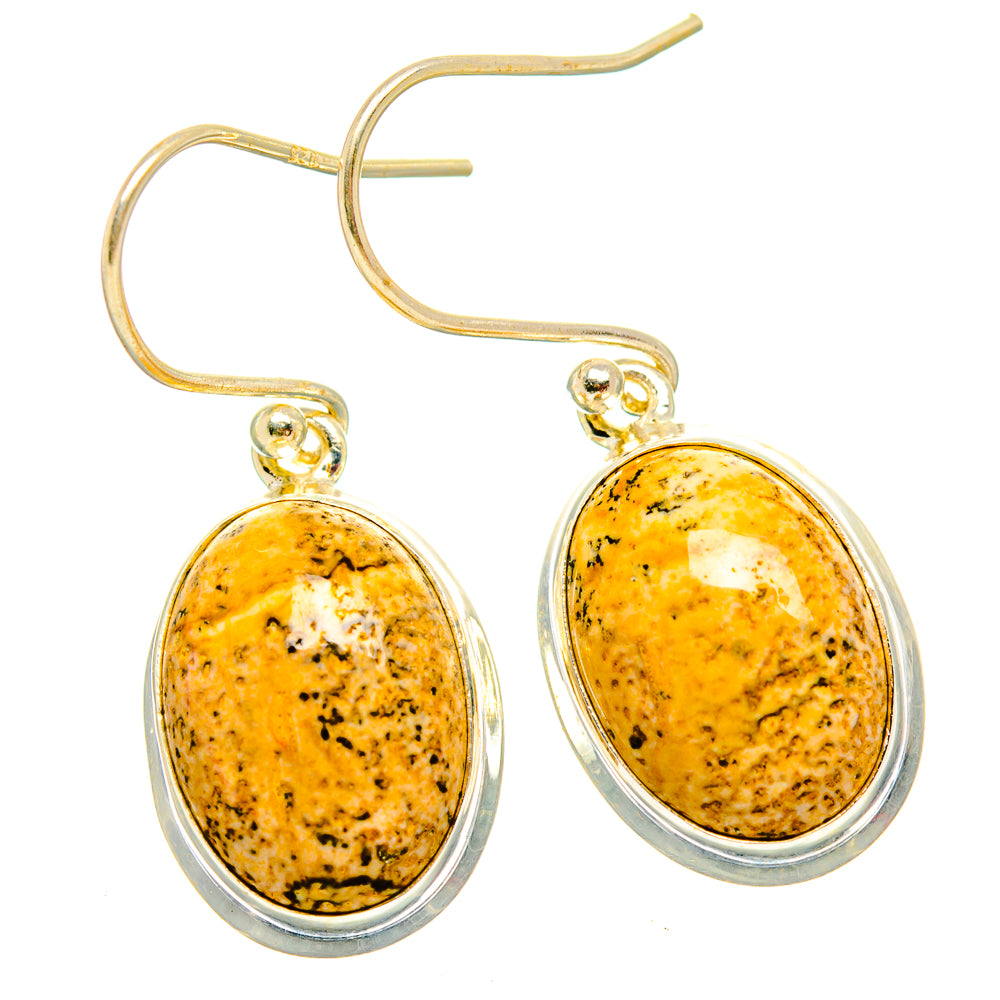 Picture Jasper Earrings handcrafted by Ana Silver Co - EARR430653 - Photo 2