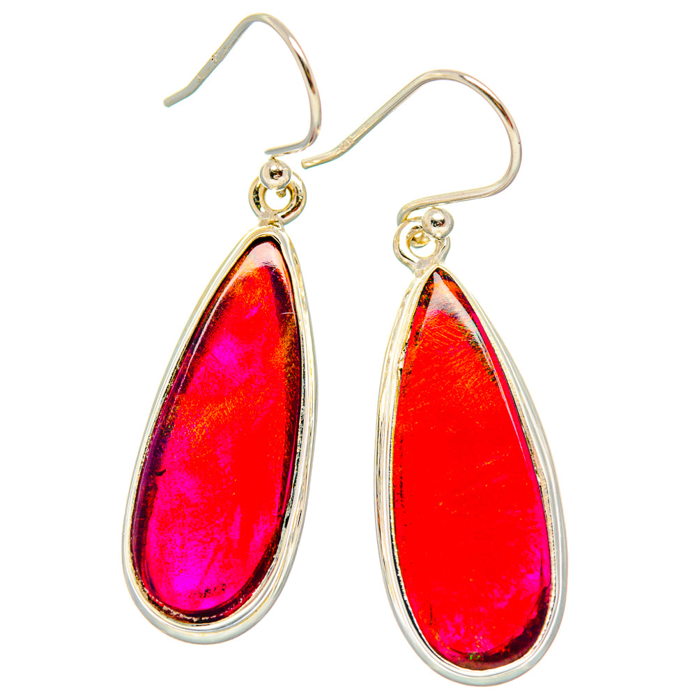 Aura Opal Earrings handcrafted by Ana Silver Co - EARR430659 - Photo 2