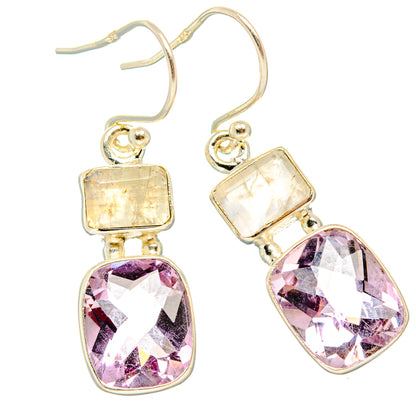 Amethyst Earrings handcrafted by Ana Silver Co - EARR430672 - Photo 2