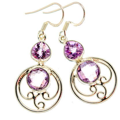 Amethyst Earrings handcrafted by Ana Silver Co - EARR430692 - Photo 2