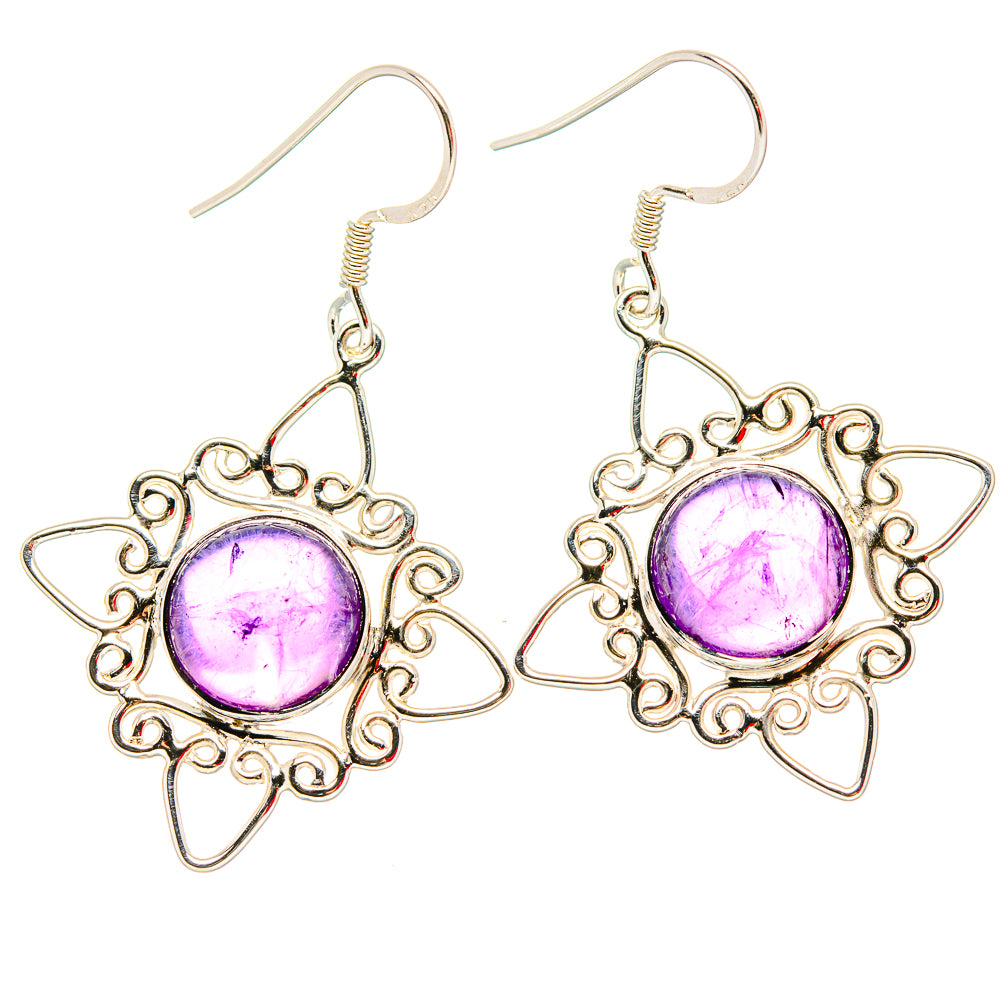 Amethyst Earrings handcrafted by Ana Silver Co - EARR430696 - Photo 2