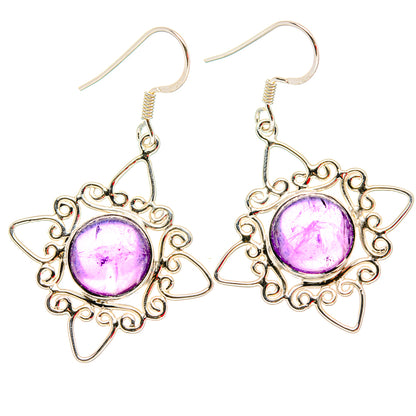 Amethyst Earrings handcrafted by Ana Silver Co - EARR430696 - Photo 2