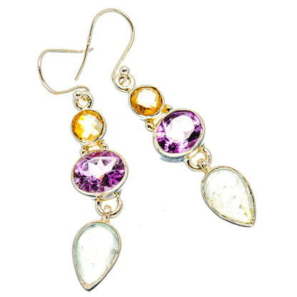 Prehnite Earrings handcrafted by Ana Silver Co - EARR430762 - Photo 2