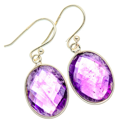 Amethyst Earrings handcrafted by Ana Silver Co - EARR430780 - Photo 2