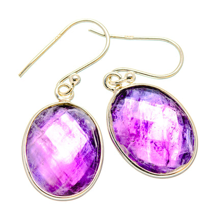 Amethyst Earrings handcrafted by Ana Silver Co - EARR430795 - Photo 2