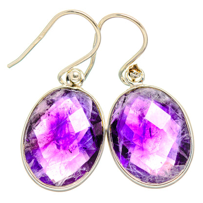 Amethyst Earrings handcrafted by Ana Silver Co - EARR430840 - Photo 2