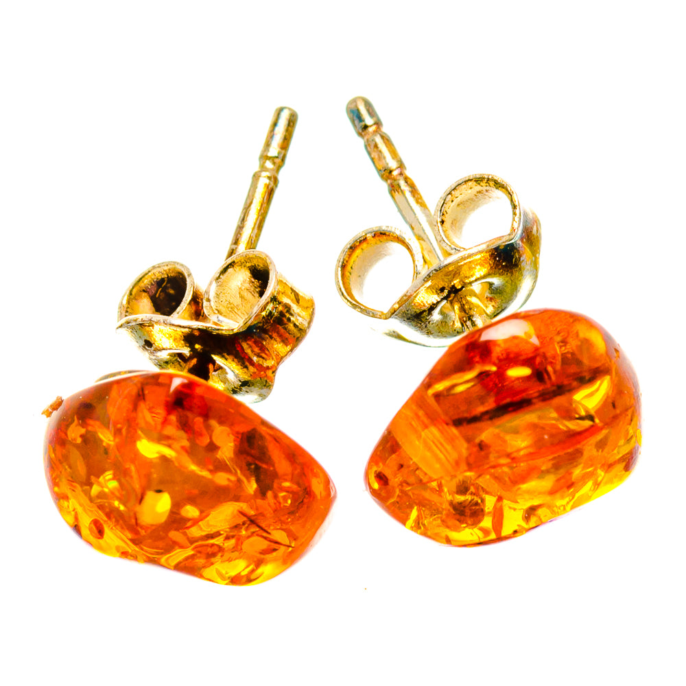 Baltic Amber Earrings handcrafted by Ana Silver Co - EARR430912 - Photo 2