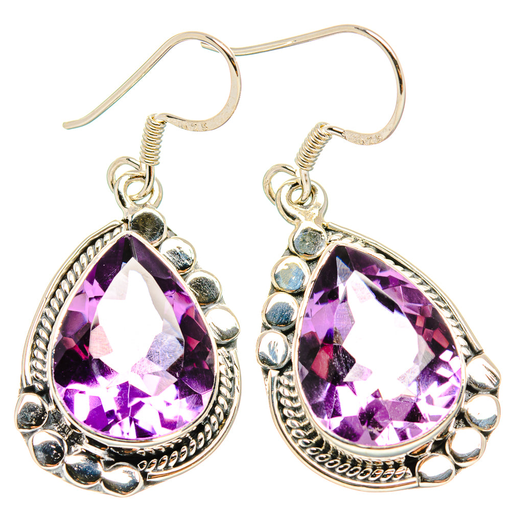 Amethyst Earrings handcrafted by Ana Silver Co - EARR430933 - Photo 2