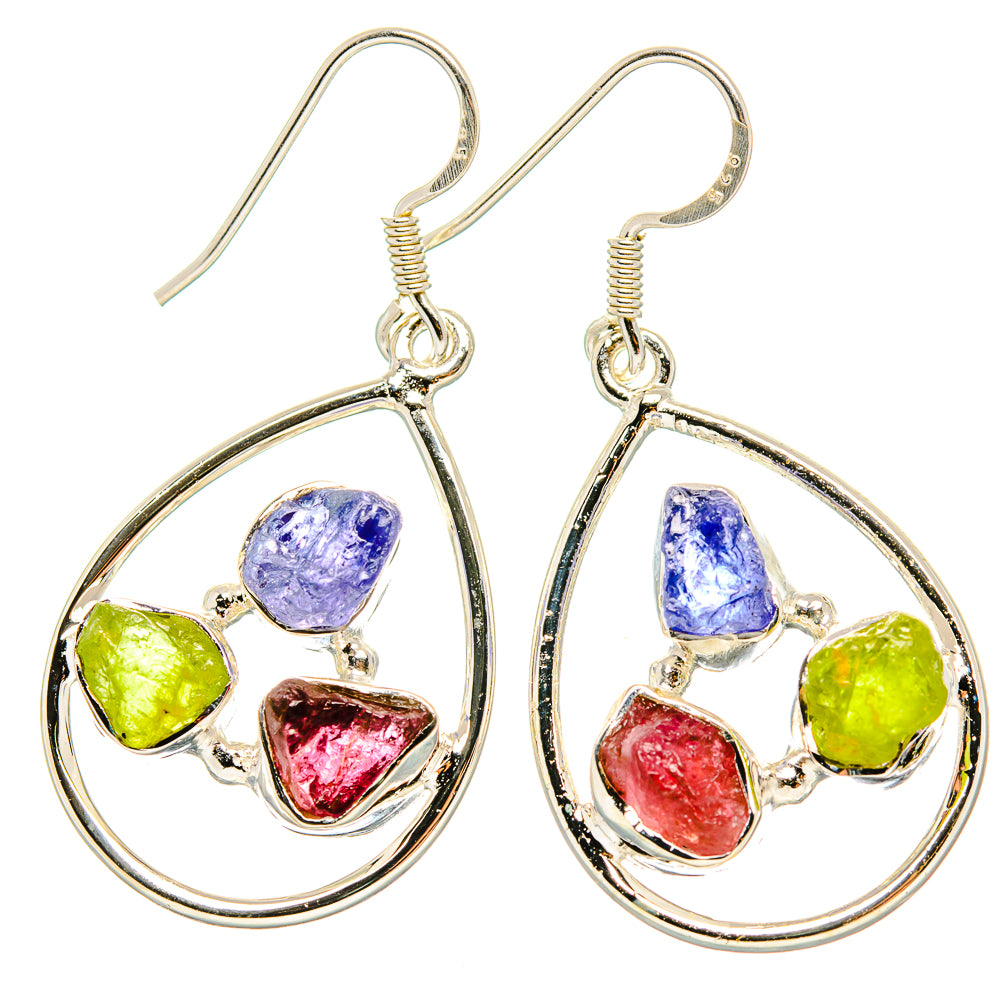 Tanzanite Earrings handcrafted by Ana Silver Co - EARR430941 - Photo 2