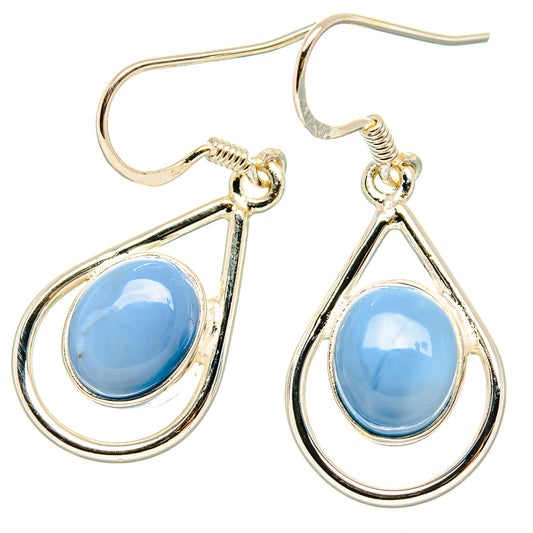 Owyhee Opal Earrings handcrafted by Ana Silver Co - EARR430944 - Photo 2
