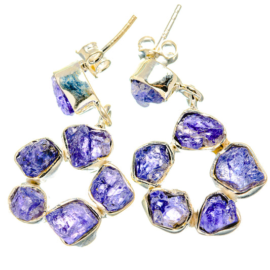 Tanzanite Earrings handcrafted by Ana Silver Co - EARR430964 - Photo 2
