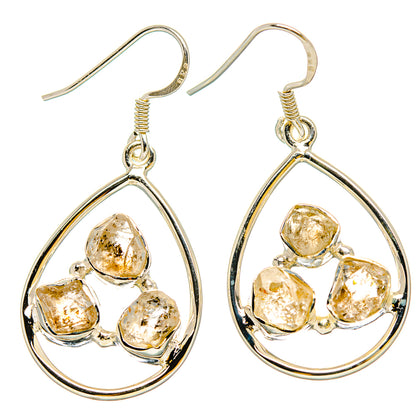 Herkimer Diamond Earrings handcrafted by Ana Silver Co - EARR430996 - Photo 2