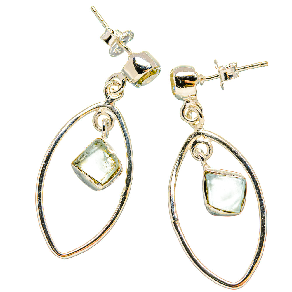 Aquamarine Earrings handcrafted by Ana Silver Co - EARR431005 - Photo 2