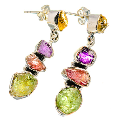 Peridot Earrings handcrafted by Ana Silver Co - EARR431021 - Photo 2