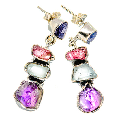 Amethyst Earrings handcrafted by Ana Silver Co - EARR431030 - Photo 2