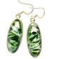 Seraphinite Earrings handcrafted by Ana Silver Co - EARR431050 - Photo 2