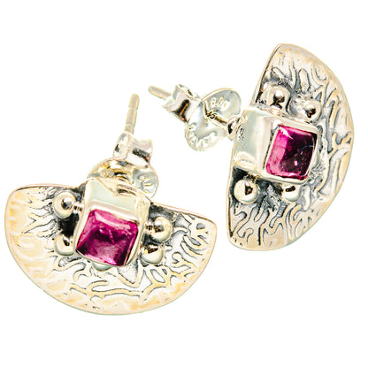 Amethyst Earrings handcrafted by Ana Silver Co - EARR431059 - Photo 2