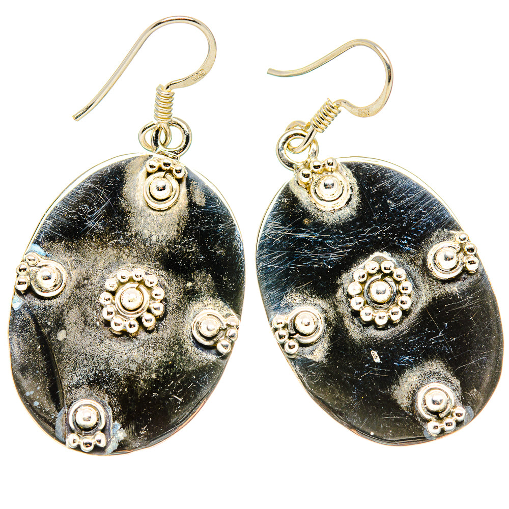 Disc Earrings handcrafted by Ana Silver Co - EARR431071 - Photo 2