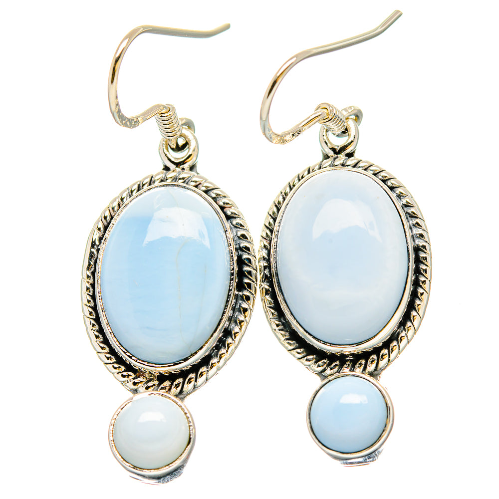 Owyhee Opal Earrings handcrafted by Ana Silver Co - EARR431078 - Photo 2