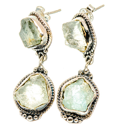 Aquamarine Earrings handcrafted by Ana Silver Co - EARR431098 - Photo 2