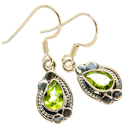 Peridot Earrings handcrafted by Ana Silver Co - EARR431115 - Photo 2