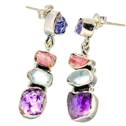 Amethyst Earrings handcrafted by Ana Silver Co - EARR431138 - Photo 2