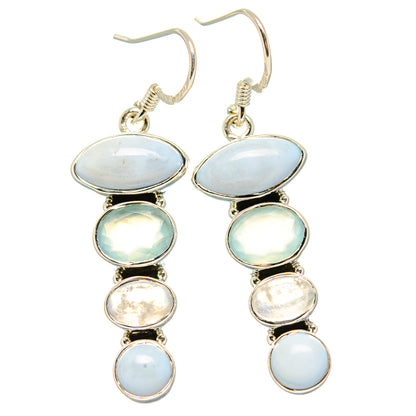 Owyhee Opal Earrings handcrafted by Ana Silver Co - EARR431144 - Photo 2