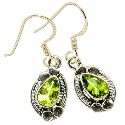 Peridot Earrings handcrafted by Ana Silver Co - EARR431153 - Photo 2