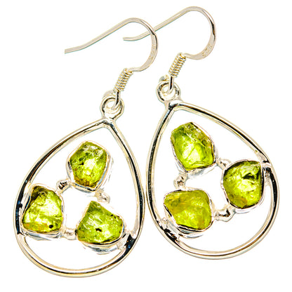 Peridot Earrings handcrafted by Ana Silver Co - EARR431154 - Photo 2
