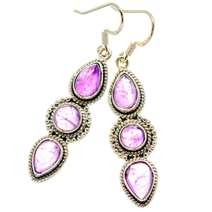 Amethyst Earrings handcrafted by Ana Silver Co - EARR431160 - Photo 2